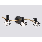 Светильник Ambrella light TR8657/3 BK/GD черный/золото E14/3 max 60W 550*100*185, фото6