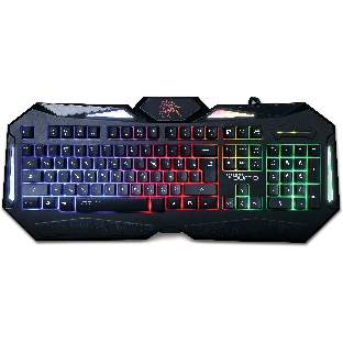 Клавиатура Qumo Dragon War Spirit проводная, USB Type-A, чёрный