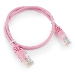 Патч-корд UTP Cablexpert cat.5e, 0.5м, литой, многожильный, розовый, фото7
