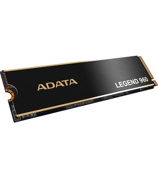 Накопитель SSD ADATA LEGEND 960, 2Tb, PCIe 4.0 x4, M.2 2280, NVMe, R/W 7400/6800, с радиатором
