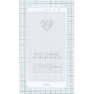 Защитное стекло 'Полное покрытие' для Huawei Mate 8 белый
