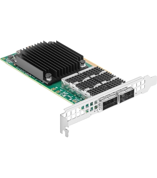Сетевая карта MELLANOX ConnectX-6 Dx EN adapter card, 100GbE, Dual-port QSFP56, PCIe 4.0 x16, No Crypto, Tall Bracket