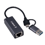 Сетевой адаптер Ethernet Gembird NIC-U7, USB 3.0 + Type-C - Gigabit Ethernet adapter, алюминий, RTL8153, фото5