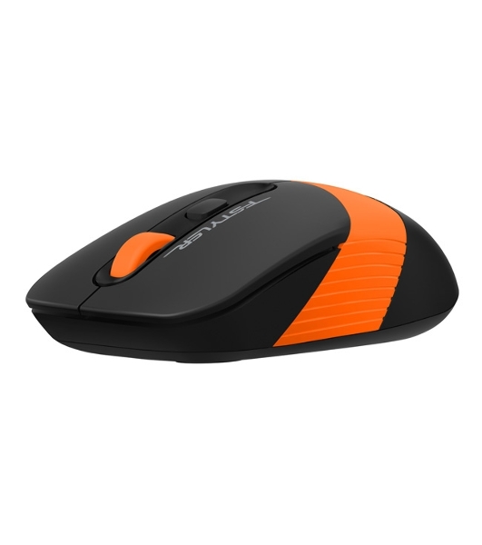 Мышь беспроводная A4Tech Fstyler FG10S черный/оранжевый, 2000 dpi, радиоканал, USB, кнопки - 4