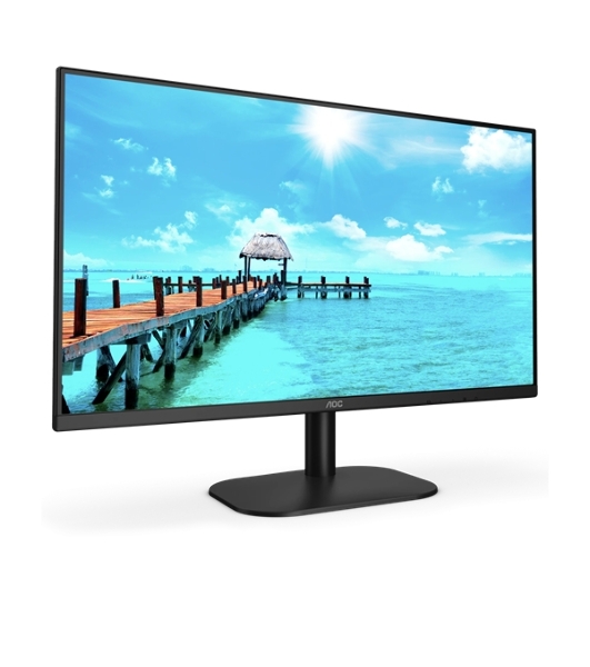 Монитор 27' AOC Value Line 27B2QAM VA 1920x1080, 75 Гц, 4 мс, 16:9, 250 кд/м², 1xHDMI, 1хDP, 1x3.5 мм, черный