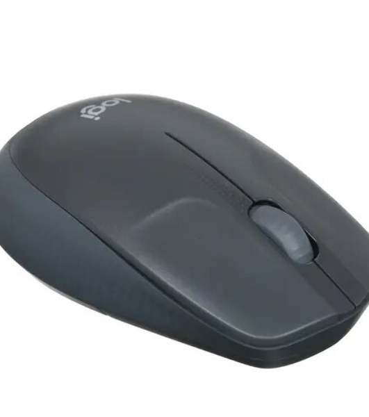 Мышь беспроводная Logitech M190 черный/серый, 1000 dpi, радиоканал, USB, кнопки - 3