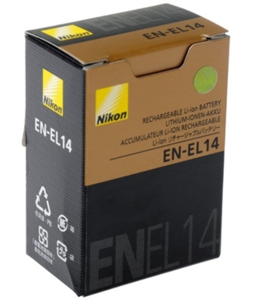 Аккумуляторная батарея для фотоаппарата Nikon Coolpix P7000 (EN-EL14) 7.4V 1150mAh