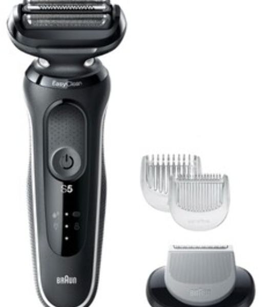 Электробритва Braun 51-W1600s белый/черный