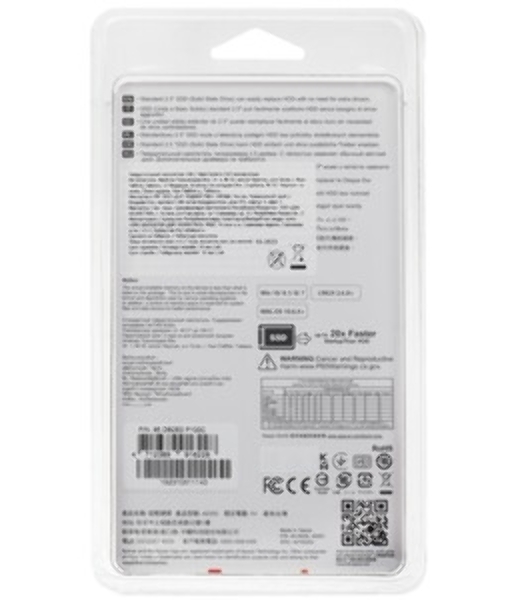 Накопитель SSD Apacer AS350 PANTHER, 512Gb, 2.5', SATA III, R/W 560/540