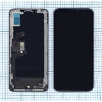 Дисплей для iPhone XS MAX в сборе с тачскрином (Foxconn), черный, фото3