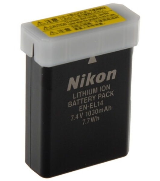 Аккумуляторная батарея для фотоаппарата Nikon Coolpix P7000 (EN-EL14) 7.4V 1150mAh
