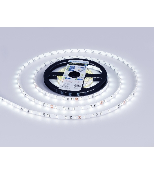 Светодиодная лента Ambrella light GS3003 2835 60Led/ 6W m/ 24V IP20 6500K/ 5000*8*1.2mm (2 конт.)