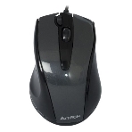 Мышь проводная A4Tech N-500F серый глянец/черный, 1200 dpi, USB, кнопки - 4, фото14