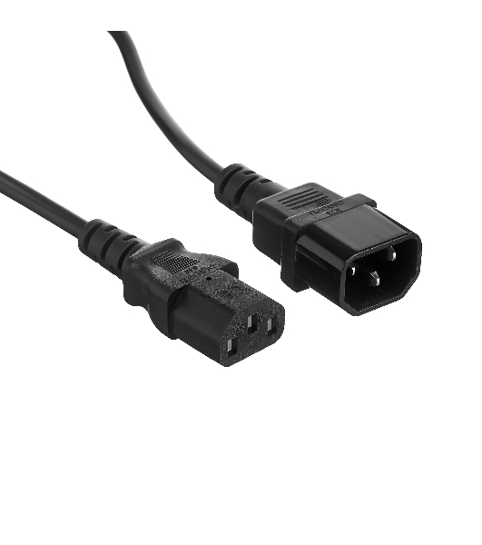 Кабель монитор-компьютер (UPS->уст-во) ExeGate Power EC-3P (С13->С14) VDE-250V-3*1,0-CU, 10A, 3м
