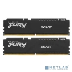 Оперативная память Kingston Fury Beast, DDR5, 16GB (2x8GB), 5200MHz, CL40, DIMM, радиатор, черный, фото7