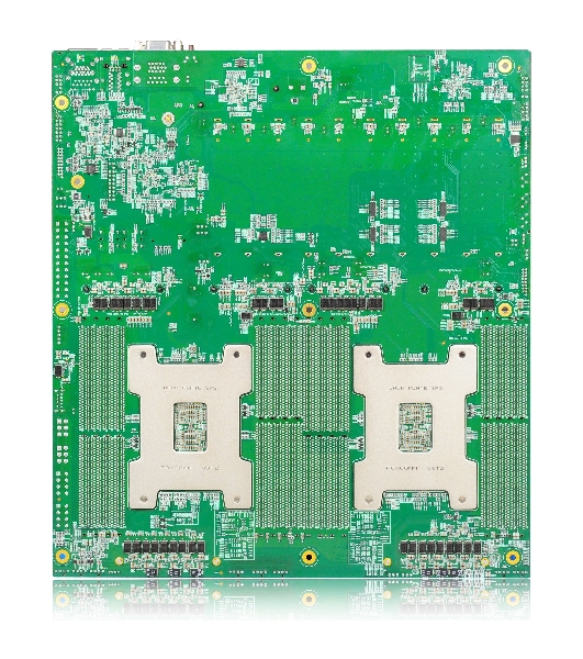 Материнская плата серверная Gooxi G2DERO-B-PK2, 2xSP3, AMD EPYC, 16xDDR4, 2xMiniSAS HD, 1xM.2, 4xPCIe 4.0 x16, 6xPCIe 4.0 x8, 1xVGA, 2x1Gb LAN, 2xUSB-A 5Gbps, 1x3.5 мм, 7.1, E-ATX
