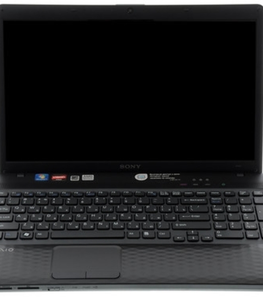 Клавиатура для ноутбука Sony Vaio VPC-EB черная без рамки