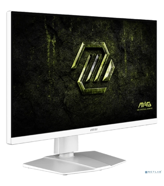 Монитор 27' MSI MAG 274QRFW E20 Rapid IPS 2560x1440, 200 Гц, 1 мс, 16:9, 400 кд/м², 2xHDMI 2.0b, DP 1.4a, USB-C, 3.5 Jack, HDR10, FreeSync, белый