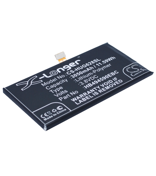 Аккумулятор CameronSino CS-HUG628SL HB494590EBC для Huawei Honor 73.8V / 3050mAh / 11.59Wh