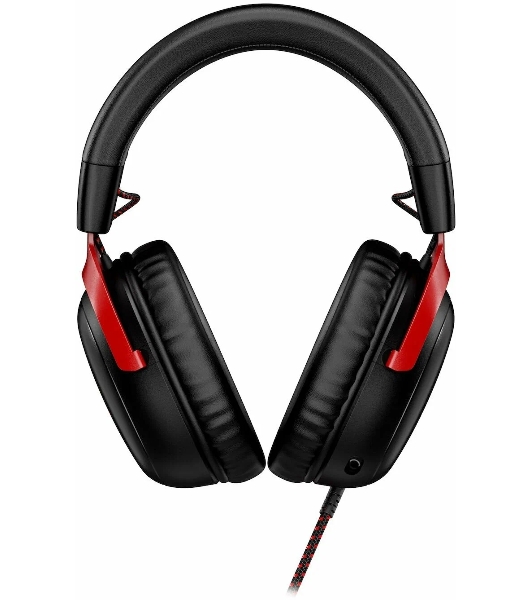 Гарнитура HyperX Cloud III чёрный-красный, проводная, 3.5 мм