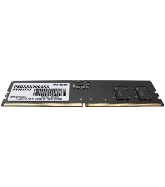 Оперативная память Patriot Signature, DDR5, 16GB (1x16 GB), 5200 MHz, CL42, DIMM