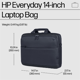Сумка Case HP Everyday 14 Odyssey Gray Laptop Bag cons