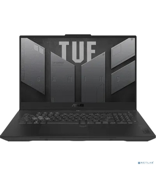 Ноутбук ASUS TUF Gaming FA707NUG-HX182/17.3'/IPS/AMD Ryzen 7 7445HS/16Gb/512Gb SSD/NVIDIA GeForce RTX 4050 6Gb/noOS/серый/2.6kg