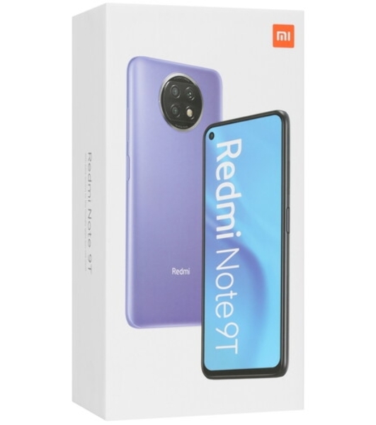 Дисплей для Xiaomi Redmi Note 9T в сборе с тачскрином черный