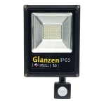 Прожектор GLANZEN FAD-0012-30 светодиодный c датчиком движения 30Вт 6000 к sip, фото3