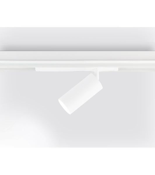 Управляемый светодиодный светильник для шинопровода Magnetic Ambrella light GL1221 WH белый IP20 18W 3000K-6400K 220V 36° D55*120 (Без ПДУ)