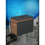 Тумба подвесная под раковину Bau Dream Blackwood 50, 1 ящик графит, фото4