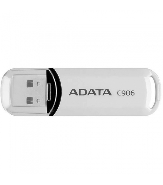 Флешка USB ADATA C906 (AC906-32G-RWH), 32Gb, USB 2.0, R/W 15/5, белый