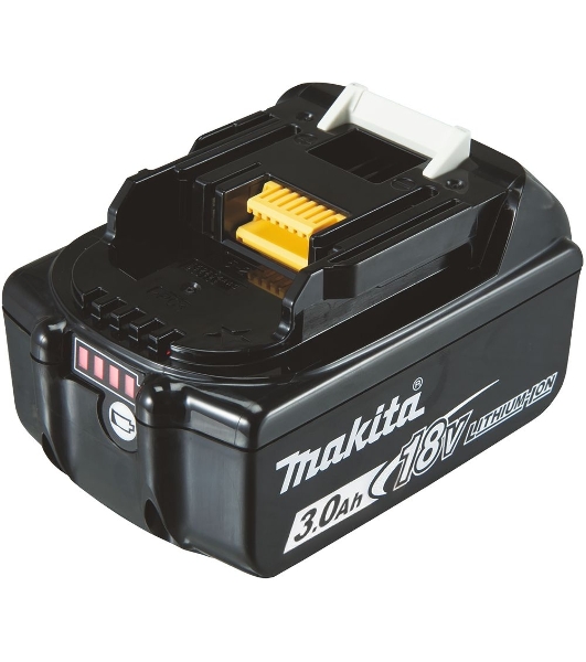 Аккумулятор Makita тип BL1830,18В,3Ач Li-ion,коробка,с индикатором 197599-5