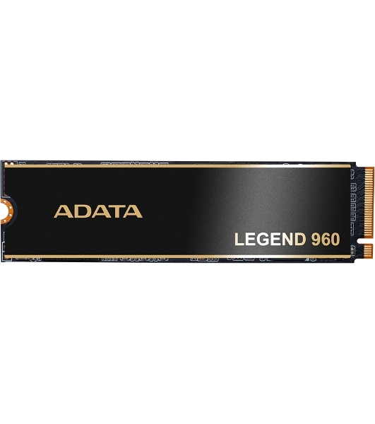 Накопитель SSD ADATA LEGEND 960, 4Tb, PCIe 4.0 x4, M.2 2280, NVMe, R/W 7400/6800, с радиатором
