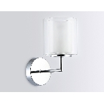 Настенный светильник Ambrella light LH56005 СH/FR хром/белый матовый E14 max 40W 190*120*220, фото6