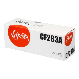 Картридж лазерный Sakura CF283A для HP LJ Pro M201n/M125nw/M127fw, черный, 1600 к.