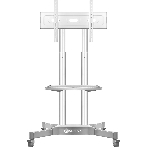 Стойка для телевизора Onkron TS1351 белый 32'-65' макс.45.5кг напольный мобильный, фото 1