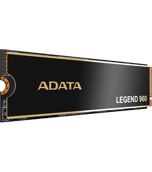 Накопитель SSD ADATA LEGEND 960, 4Tb, PCIe 4.0 x4, M.2 2280, NVMe, R/W 7400/6800, с радиатором