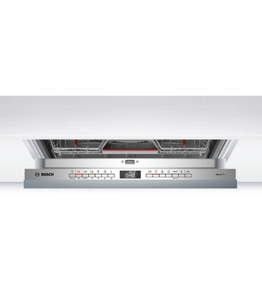 Встраиваемая посудомоечная машина Bosch SPV4HMX65Q, серебристый, 45 см, 10 компл., 45 дБ, класс A+