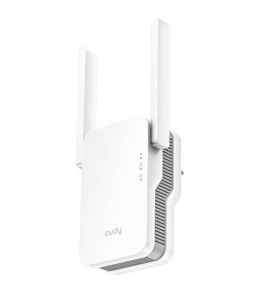 Повторитель беспроводного сигнала Cudy RE1800 AX1800 10/100/1000BASE-TX/Wi-Fi белый
