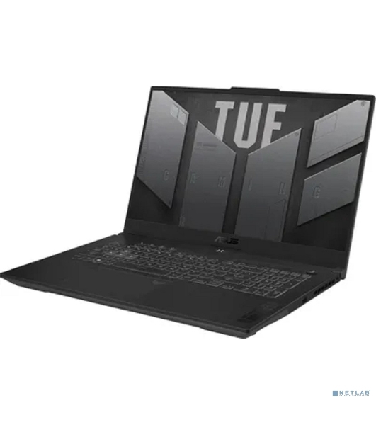 Ноутбук ASUS TUF Gaming FA707NUG-HX182/17.3'/IPS/AMD Ryzen 7 7445HS/16Gb/512Gb SSD/NVIDIA GeForce RTX 4050 6Gb/noOS/серый/2.6kg