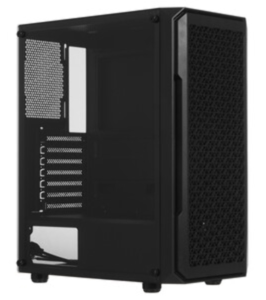 Компьютерный корпус Accord 3338 черный без БП ATX 1xUSB2.0 1xUSB3.0 1xUSB3.1 audio bott PSU