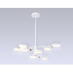 Подвесной светодиодный светильник Ambrella light FL51642/8 WH/GD белый/золото 3000K/4200K/6400K 67W D1000*850 (Без ПДУ), фото4