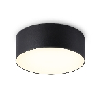 Потолочный светодиодный светильник Ambrella light FV5513 BK черный LED 15W 3000K D120*58 (Без ПДУ), фото10