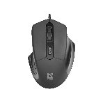 Мышь проводная Defender Datum MB-347 черный, 1600 dpi, USB, кнопки - 4, фото6