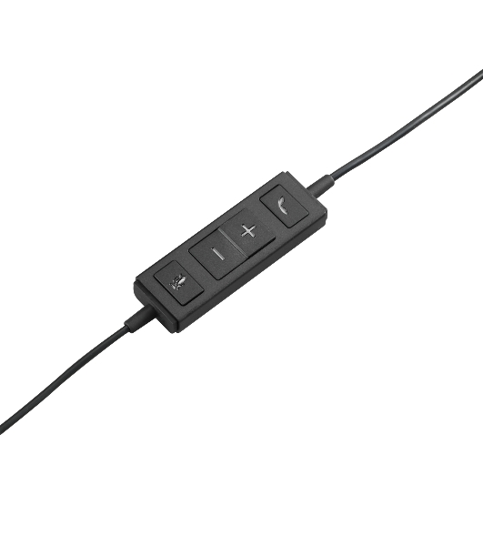 Гарнитура Logitech USB Headset H570e Stereo чёрный, проводная, USB