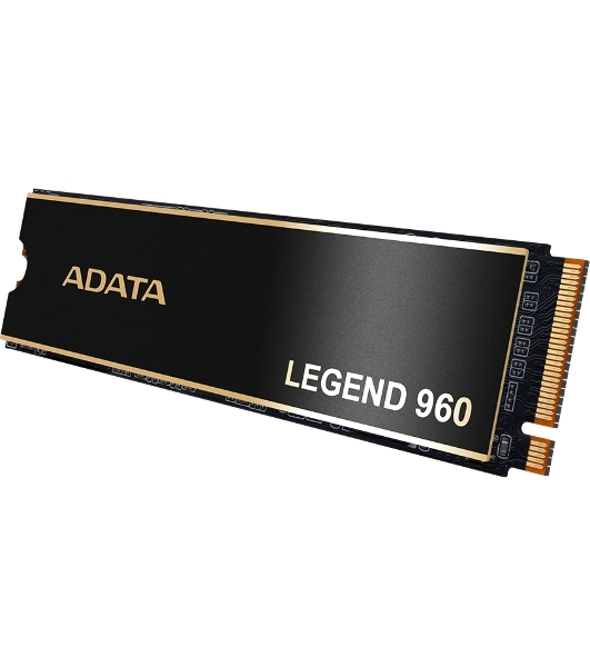 Накопитель SSD ADATA LEGEND 960, 4Tb, PCIe 4.0 x4, M.2 2280, NVMe, R/W 7400/6800, с радиатором