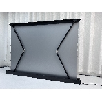Экран для проектора S'OK SFE-296x165-WH 100'' 4K, напольный с электроприводом, Nanometallic, белый, фото4