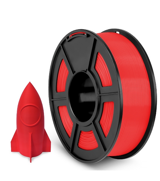 Филамент NVPrint PLA Red для 3D печати диаметр 1.75мм длина 330 метров масса 1 кг