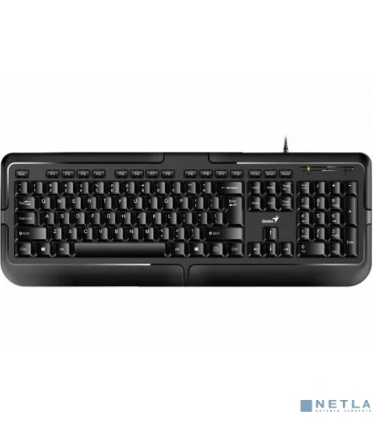 Клавиатура проводная Genius keyboard KB-118 II,RU,USB, черный